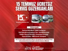 HBB’DEN 15 TEMMUZ PROGRAMINA ÜCRETSİZ ULAŞIM