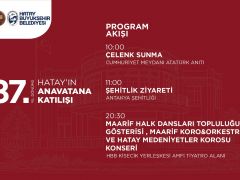 HATAY, ANA VATANA KATILIŞINI GURURLA KUTLAYACAK
