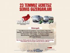 HBB’DEN 23 TEMMUZ KUTLAMALARINA ÜCRETSİZ SERVİS DESTEĞİ