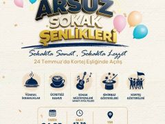 ARSUZ SOKAK ŞENLİKLERİ 24 TEMMUZ’DA BAŞLIYOR