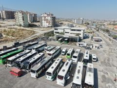 BÜYÜKŞEHİR TOPLU ULAŞIM ARAÇLARINI TEMİZLİYOR