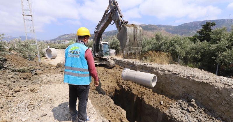 SAMANDAĞ’DA ATIK SULAR MODERN YÖNTEMLERLE ARITILACAK