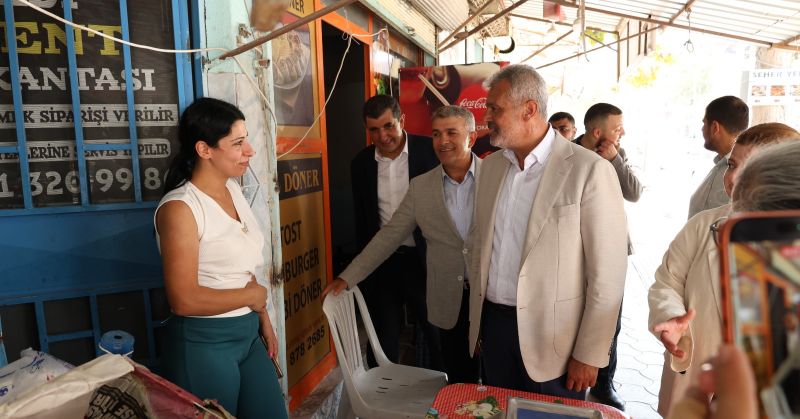 BAŞKAN ÖNTÜRK, PRESTİJ CADDE ÇALIŞMALARINI YERİNDE İNCELEDİ