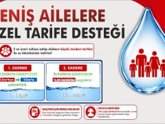 HATSU’DAN 5 VE ÜZERİ NÜFUSA SAHİP AİLELERE İNDİRİMLİ TARİFE
