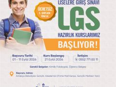 LGS HAZIRLIK KURS BAŞVURULARI BAŞLADI