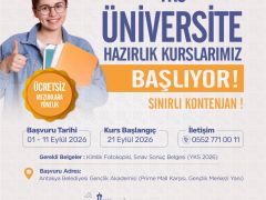 YKS HAZIRLIK KURS BAŞVURULARI BAŞLADI
