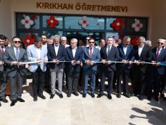 KIRIKHAN ÖĞRETMENEVİ VE AKŞAM SANAT OKULU HİZMETE AÇILDI