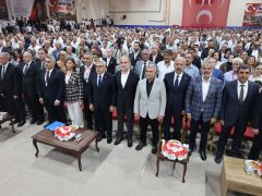 BAŞKAN ÖNTÜRK, MHP İL KONGRESİ’NE KATILDI