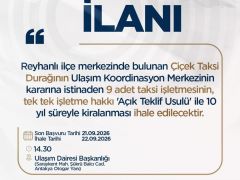 HBB’DEN REYHANLI VE BELEN’DE 13 TAKSİ İHALESİ