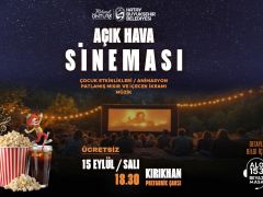 HBB’DEN KIRIKHAN’DA AÇIK HAVA SİNEMA KEYFİ