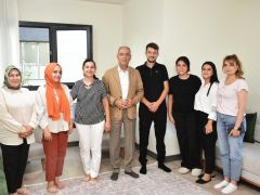 BAŞKAN YAPAR, EVLERİNE KAVUŞAN AİLELERİ ZİYARET ETTİ