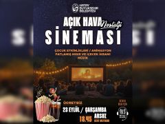 NOSTALJİ AÇIK HAVA SİNEMASININ YENİ DURAĞI ARSUZ 