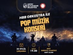 HBB’DEN KAMPÜSTE ÜCRETSİZ POP MÜZİK KONSERİ