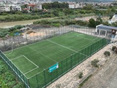 TEKEBAŞI’NDAKİ HALI SAHA HBB EKİPLERİYLE YENİLENDİ