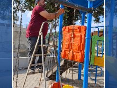 ANTAKYA BELEDİYESİ PARKLARDA BAKIM ÇALIŞMALARINA DEVAM EDİYOR 