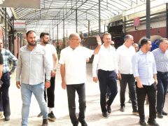 Antakya Belediye Başkanı İbrahim Naci Yapar’dan 100. Yıl Çarşısı Ziyareti