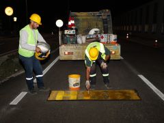 DEFNE DEVLET HASTANESİ YOLUNDA BETON ASFALT