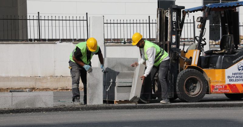 HBB’DEN ANTAKYA’DA 1.500 METRELİK REFÜJ ÇALIŞMASI